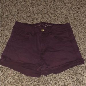 Maroon shorts